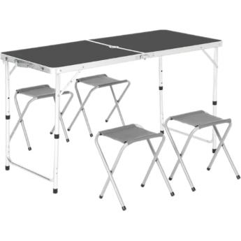 Набор мебели для пикника GREEN GLADE M790-5 темно-серый